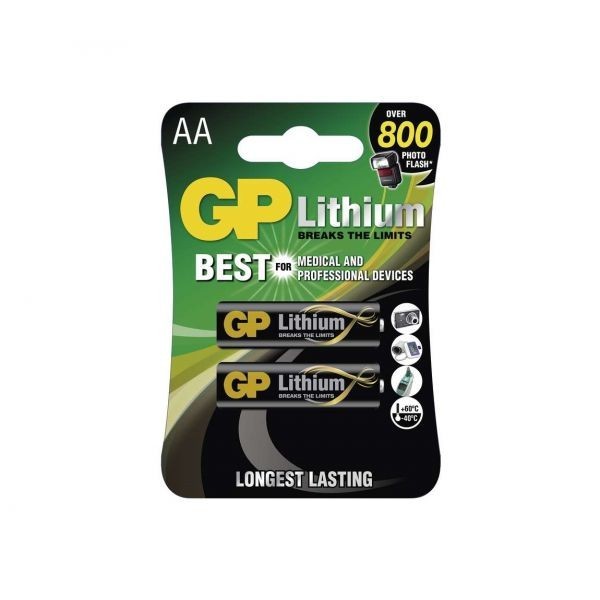 Baterie GP Lithium AA FR6, 1.5V - 4 szt.