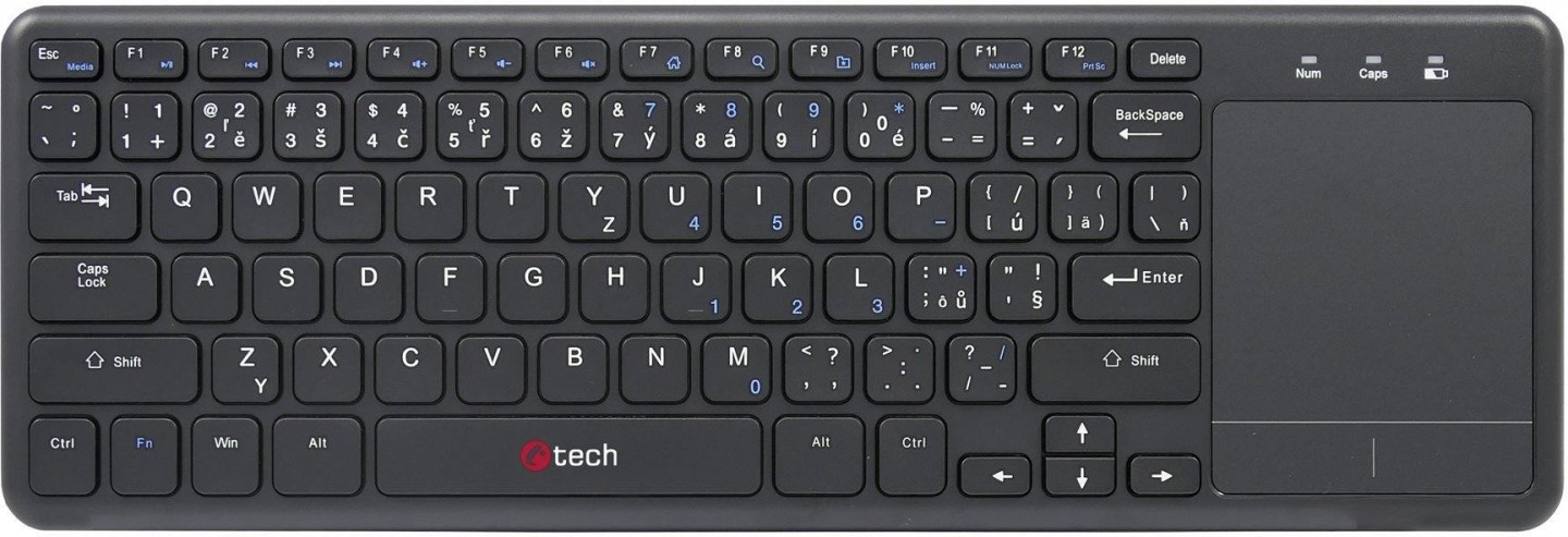 Klawiatura bezprzewodowa C-Tech WLTK-01