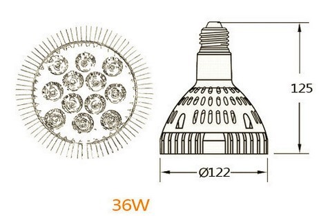 Żarówka LED 36W