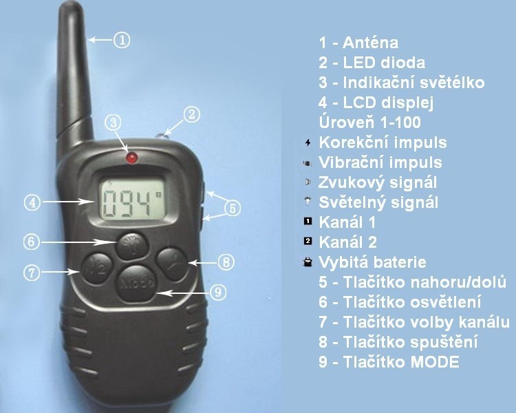 Elektroniczna obroża treningowa Petrainer PET998D