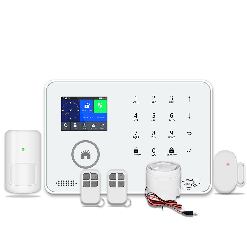 Bezprzewodowy alarm GSM i WIFI BENTECH WF40C