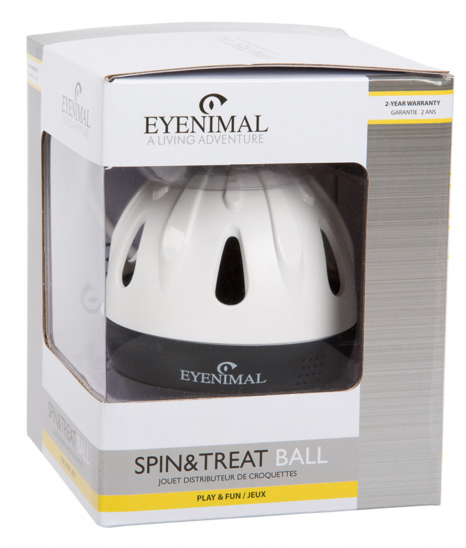 Zabawka dla kotów Eyenimal Spin & Treat Ball