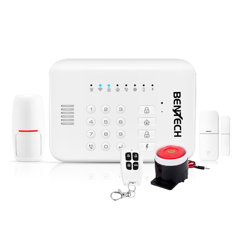 Bezprzewodowy alarm GSM i WIFI firmy Bentech GW01