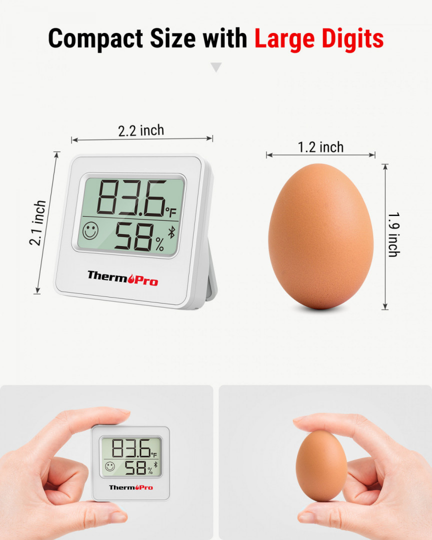 Monitor temperatury i wilgotności ThermoPro TP-357