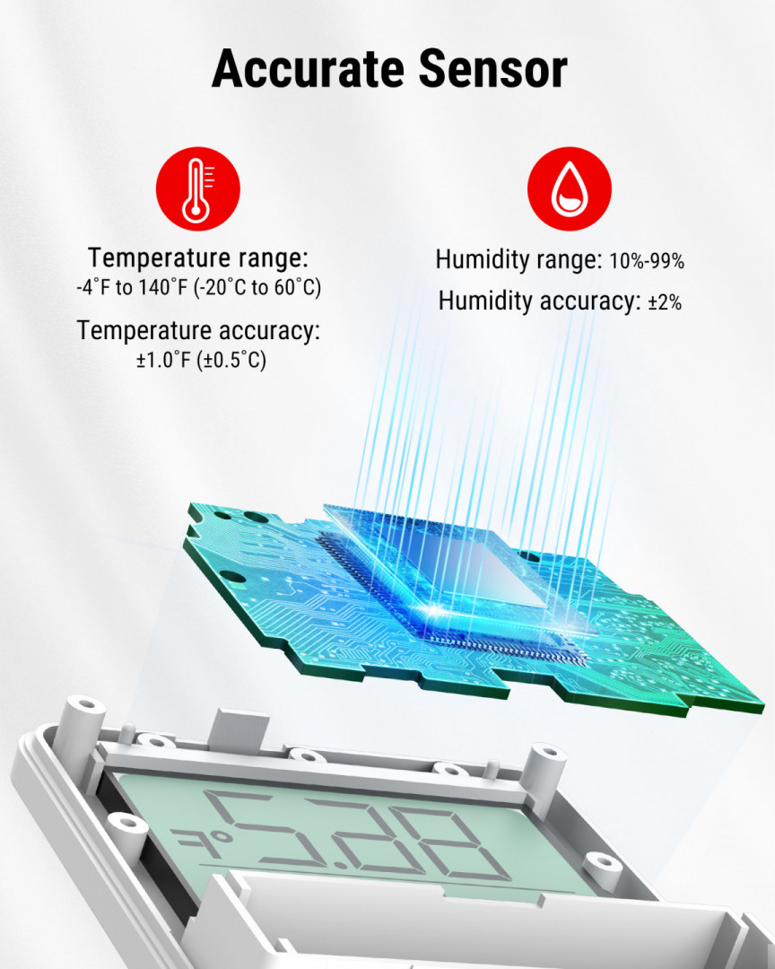 Monitor temperatury i wilgotności ThermoPro TP-357