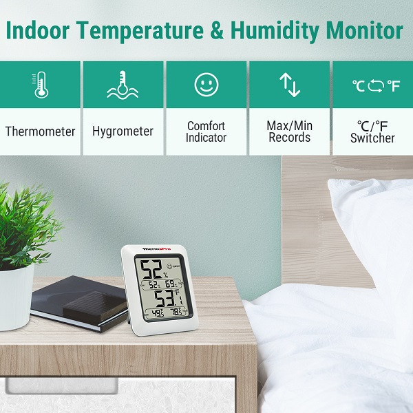 Monitor temperatury i wilgotności ThermoPro TP-50