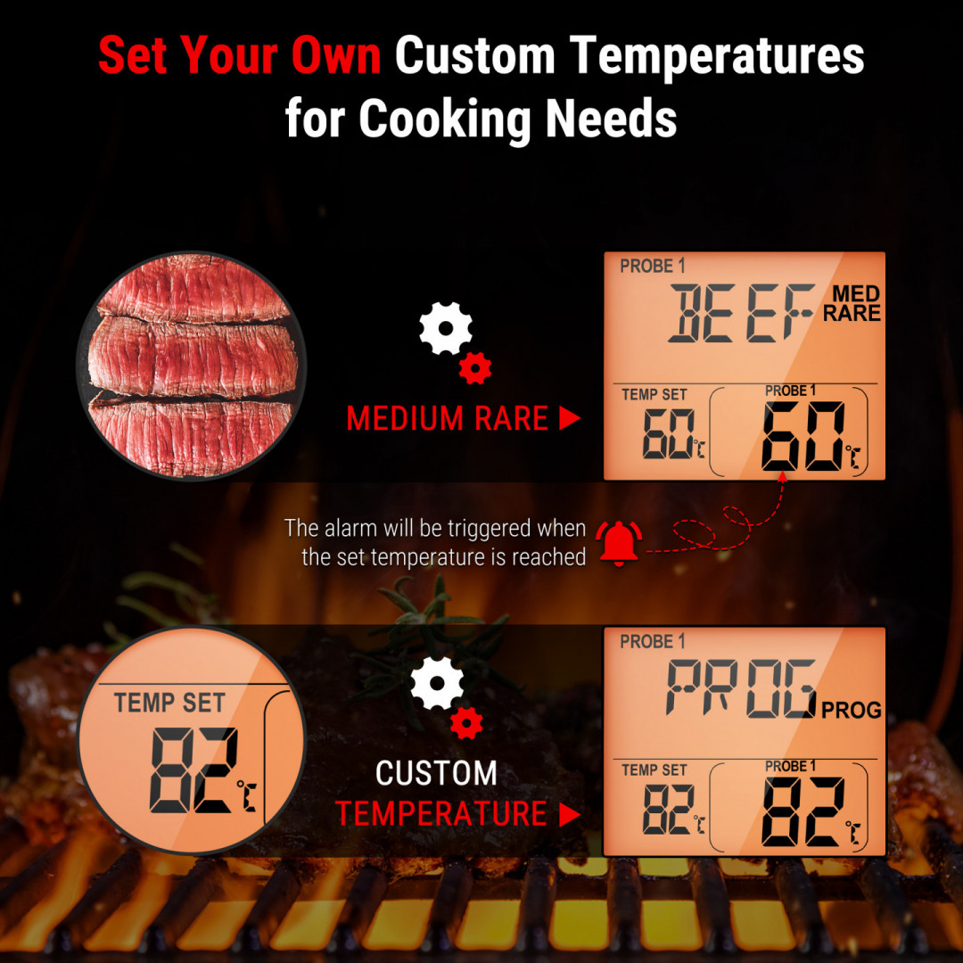 Termometr kuchenny gril piekarnik  ThermoPro TP20C