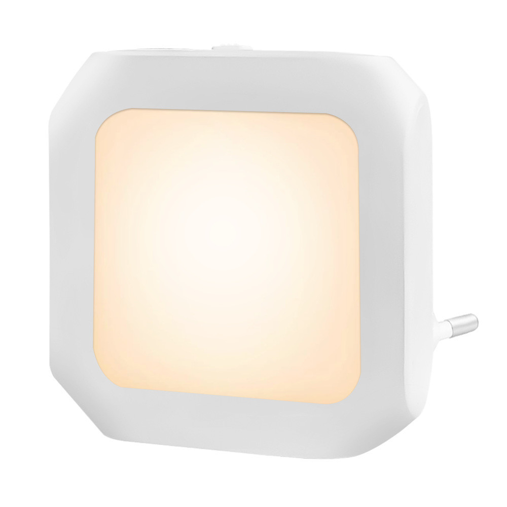 Lampka nocna do sieci bez niebieskiego spektrum z czujnikiem światła Bentech GYD03A